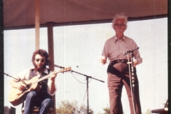 with Percy Danforth,  Ann Arbor Folk Festival c1978